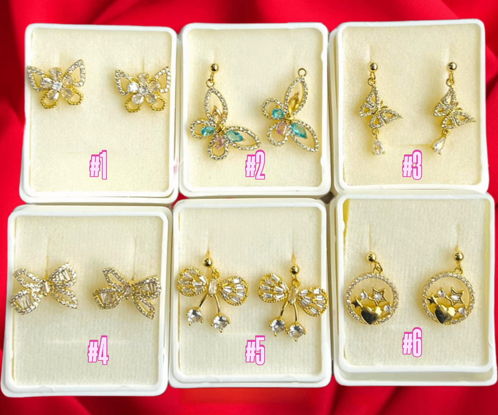 Aretes Wings of Light